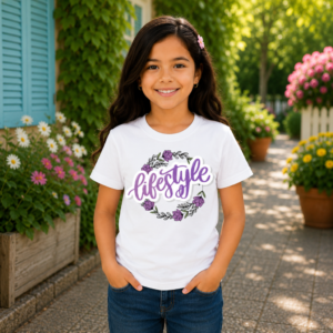 Girl's Crew Neck T-Shirt