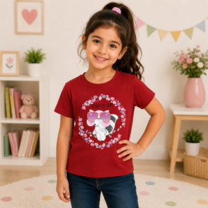 Girl's Crew Neck T-Shirt