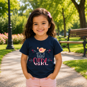 Girl's Crew Neck T-Shirt